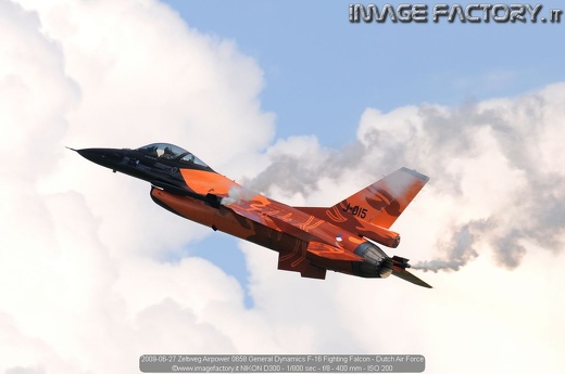 2009-06-27 Zeltweg Airpower 0658 General Dynamics F-16 Fighting Falcon - Dutch Air Force